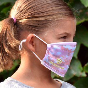 NEW! Faith Mask - Rose Gold Camo / Kids